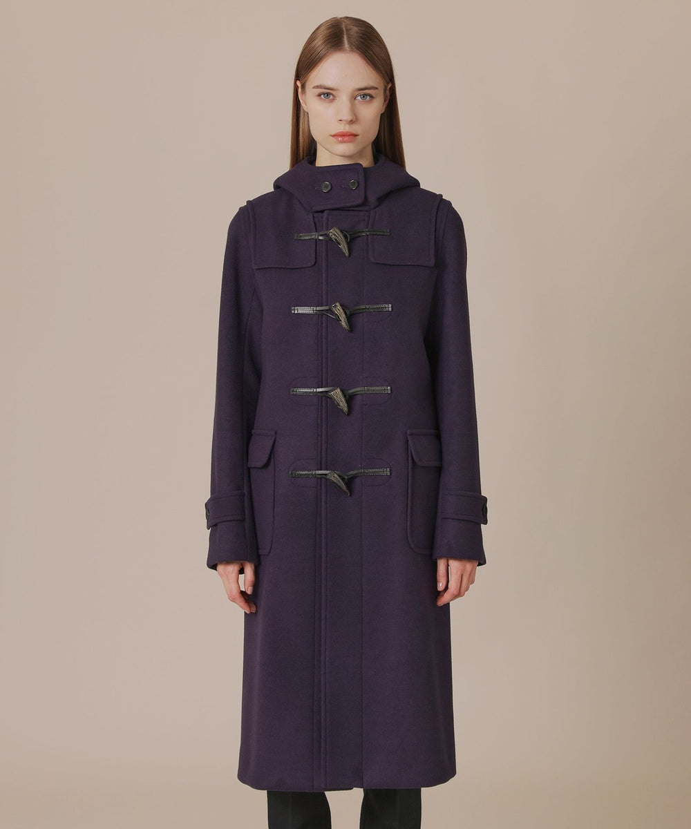 LERWICK/ラーウィック】ウールパイルメルトンダッフルコート(コート