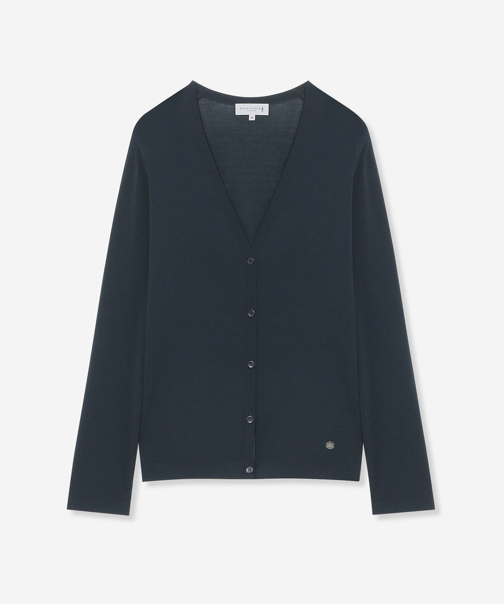 L】【WEB・一部店舗限定】レーヨンナイロンカーディガン(トップス