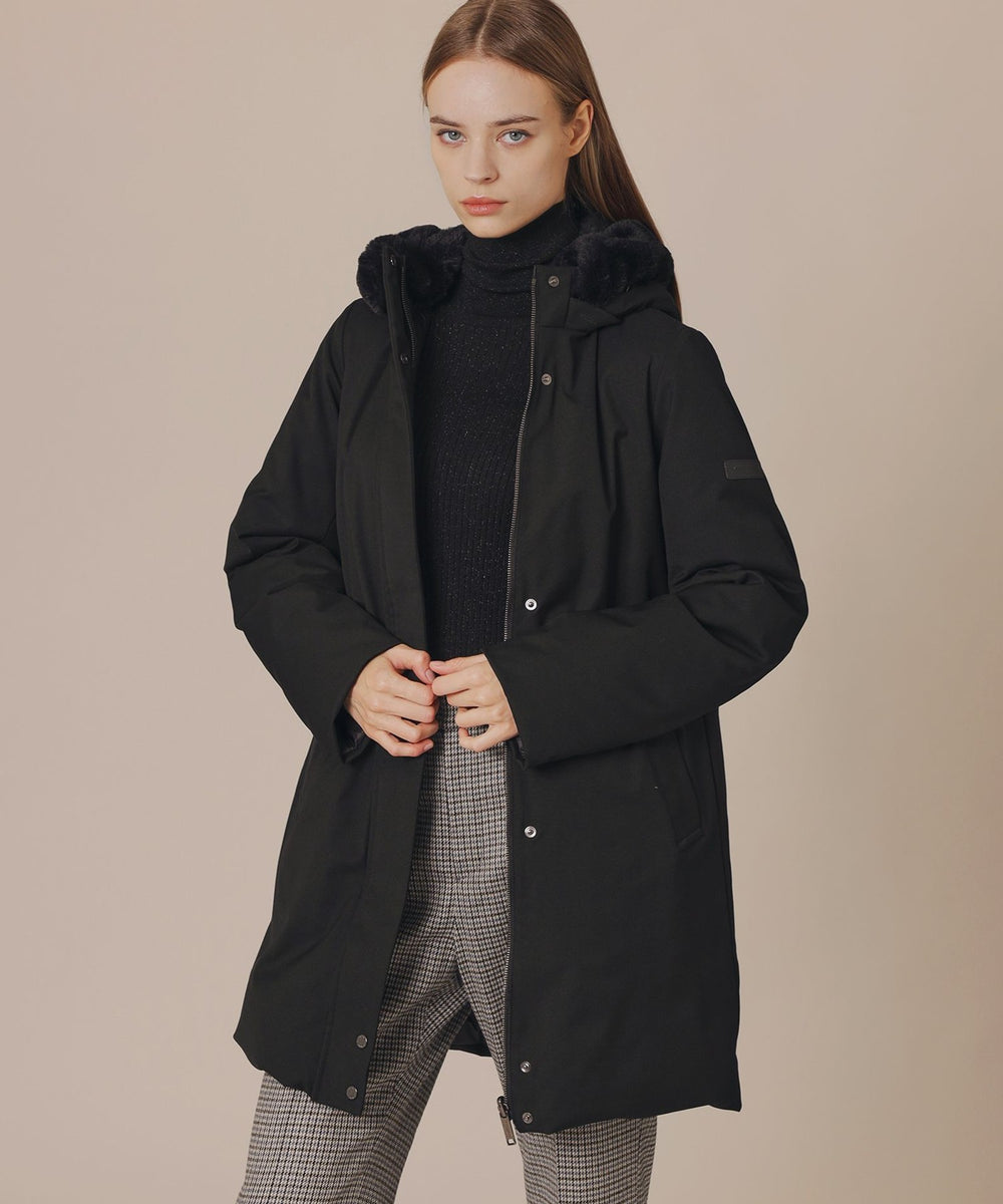 L】【PONTELAND/ポントランド】リバーシブルダウンコート(コート