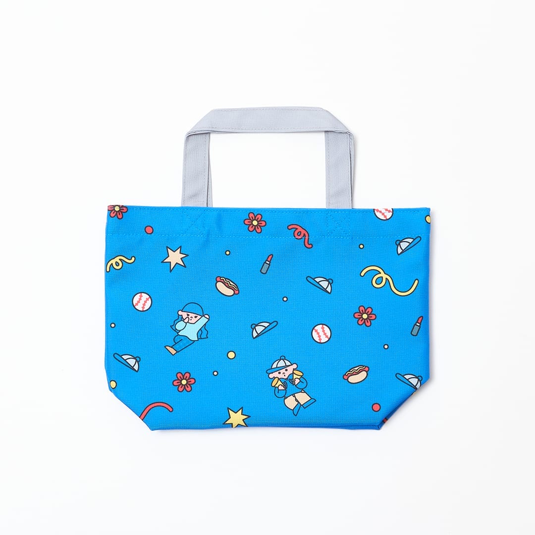 ライオンズブーケシリーズ ロゴデザインミニトートバッグ: バッグ