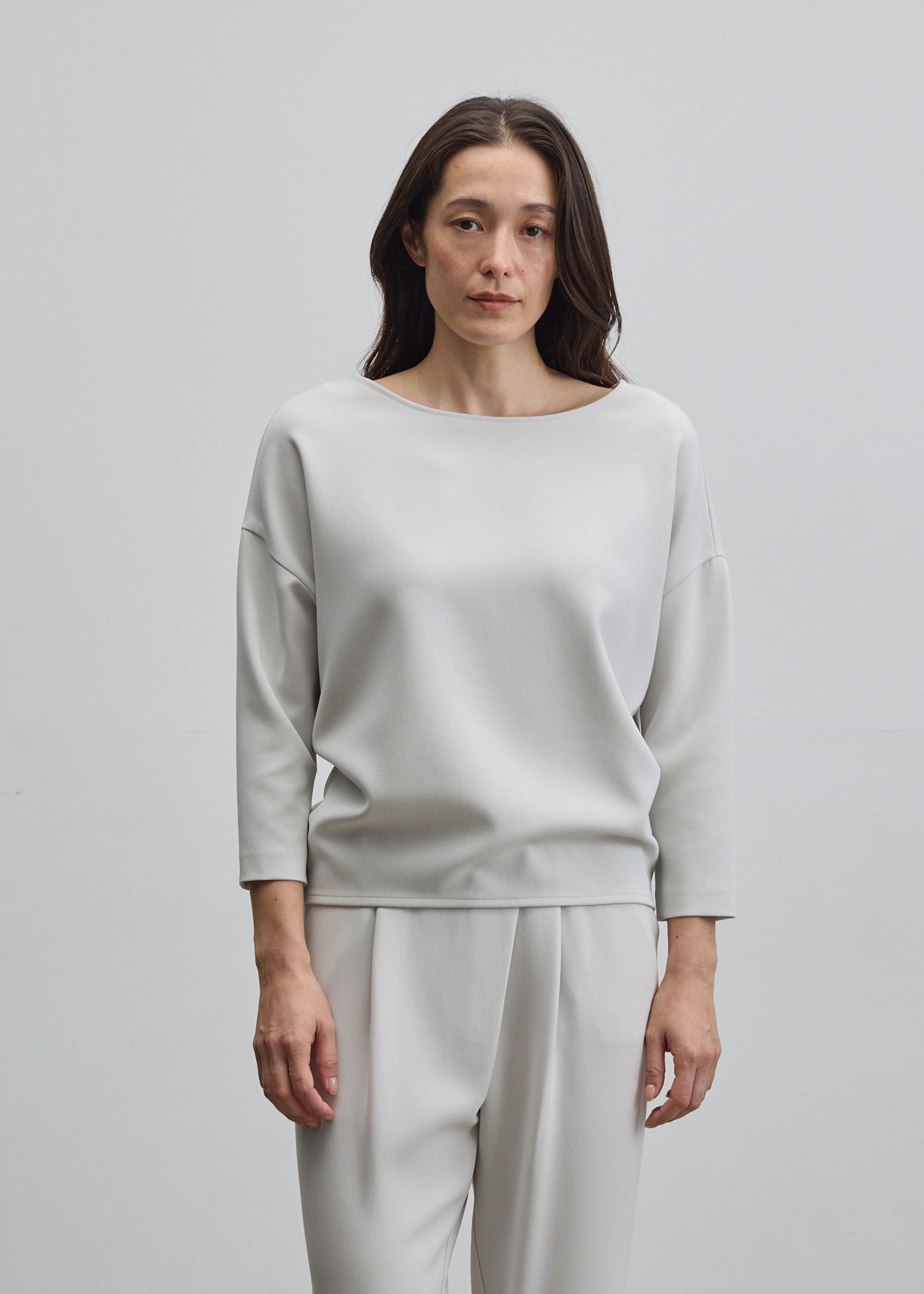 コクーンブラウス8分袖 - SOÉJU online store｜上質な大人の女性のため