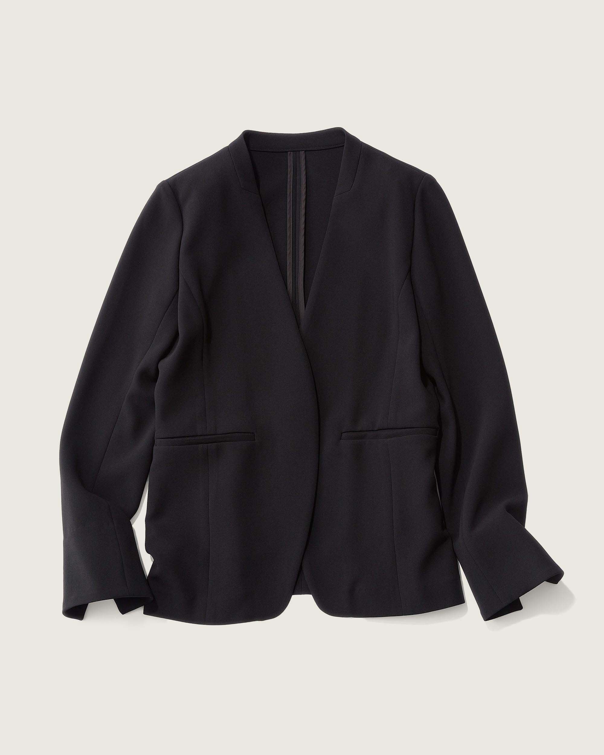 ノーカラージャケット - SOÉJU online store｜上質な大人の女性のため