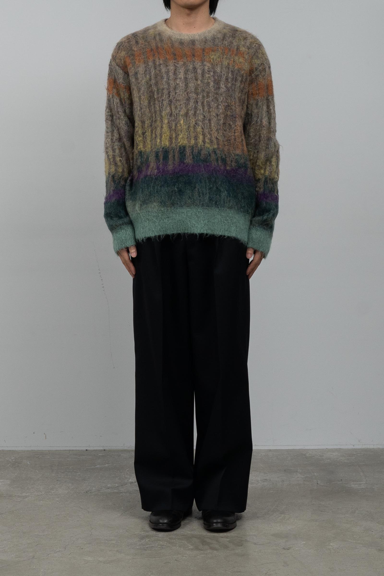 YOKE / TREE JACQARD MOHAIR SWEATER – carol ONLINE STORE