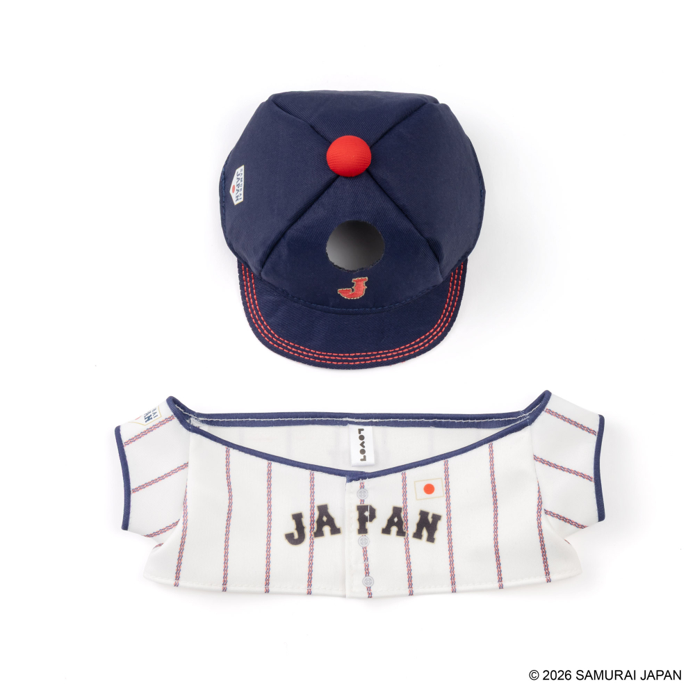 侍ジャパン×LOVOT ビーズぬいぐるみ用ユニフォーム | LOVOT ウェブストア