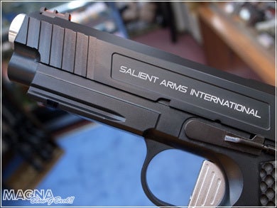 最新鋭1911「WA【SAI】1911 コマンダーレングス／黒染」絶賛発売中