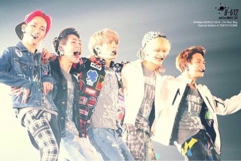 明日M-ON! SHINee WORLD 2014～I'm Your Boy〜東京ドーム ♡ | しゃい