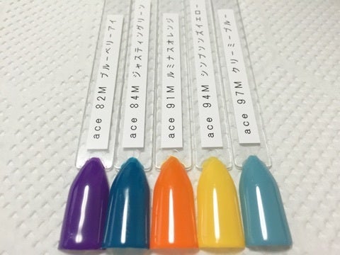 エースジェル カラーチャート | nail salon muguet -ネイルサロン ミュゲ-