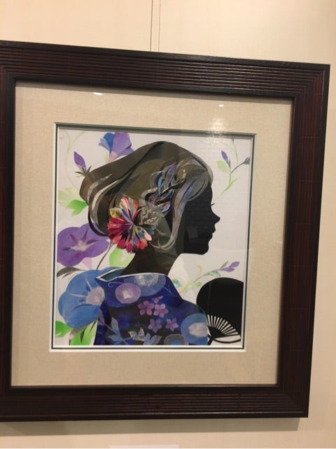 コラージュアーティスト村尾沙織さんの個展に行ってきました | 美容師