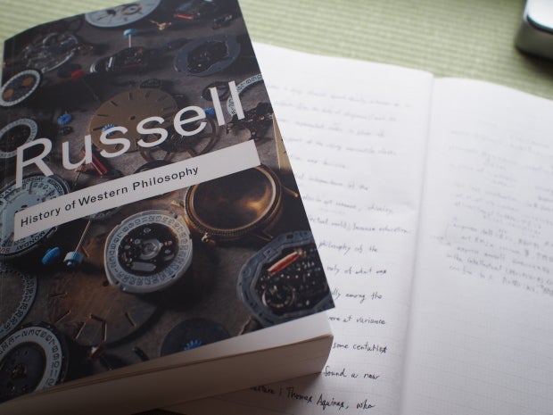 にぎやかな読書～B.ラッセル『西洋哲学史』を巡って | 山と料理と猫