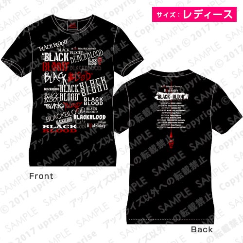 tour Blood History “BLACK × BLOOD”グッズ先行販売開始！ | Acid
