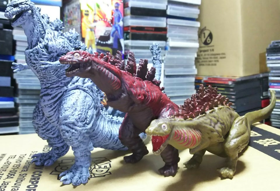 ムービーモンスターシリーズ ゴジラ2016 形態変化3体セット (シン