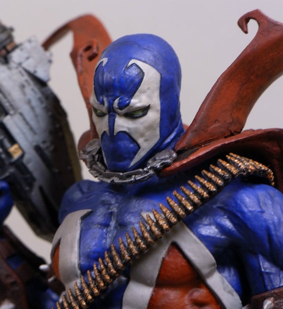 大暇神リペイント SPAWN ブルースポーン カラートップス 7インチ マイ