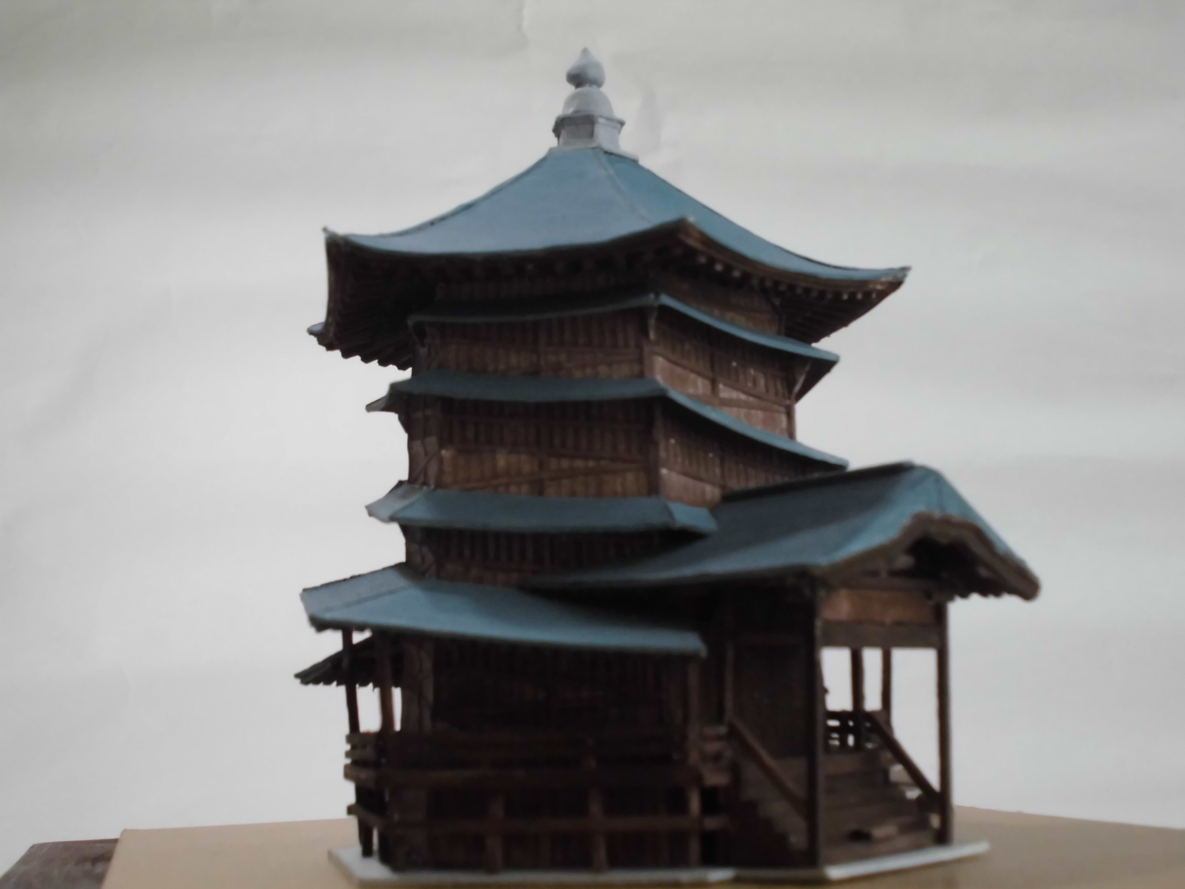 会津さざえ堂 | 模型による城郭の復元