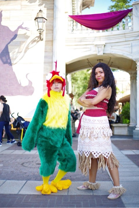 2017年9月8日(金)Dハロ仮装「モアナ」 | Dハロ仮装あゆみんのブログ