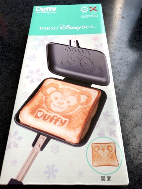 ダッフィーホットサンドメーカー | ある日突然ディズニー♥毎日親ばか