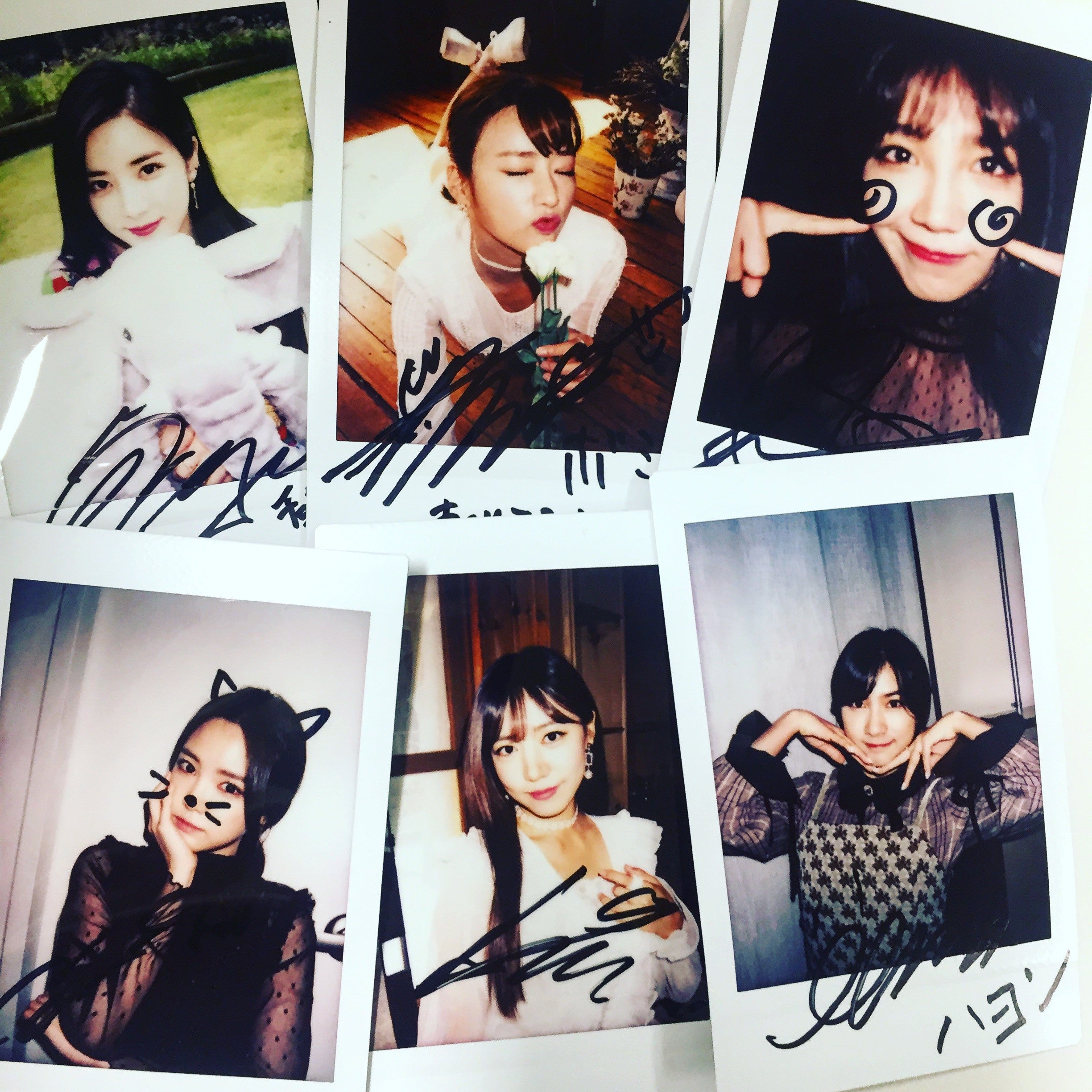 Apink THE CHALLENGE！】I 賞の【直筆サイン入り・チェキ(ソロショッ