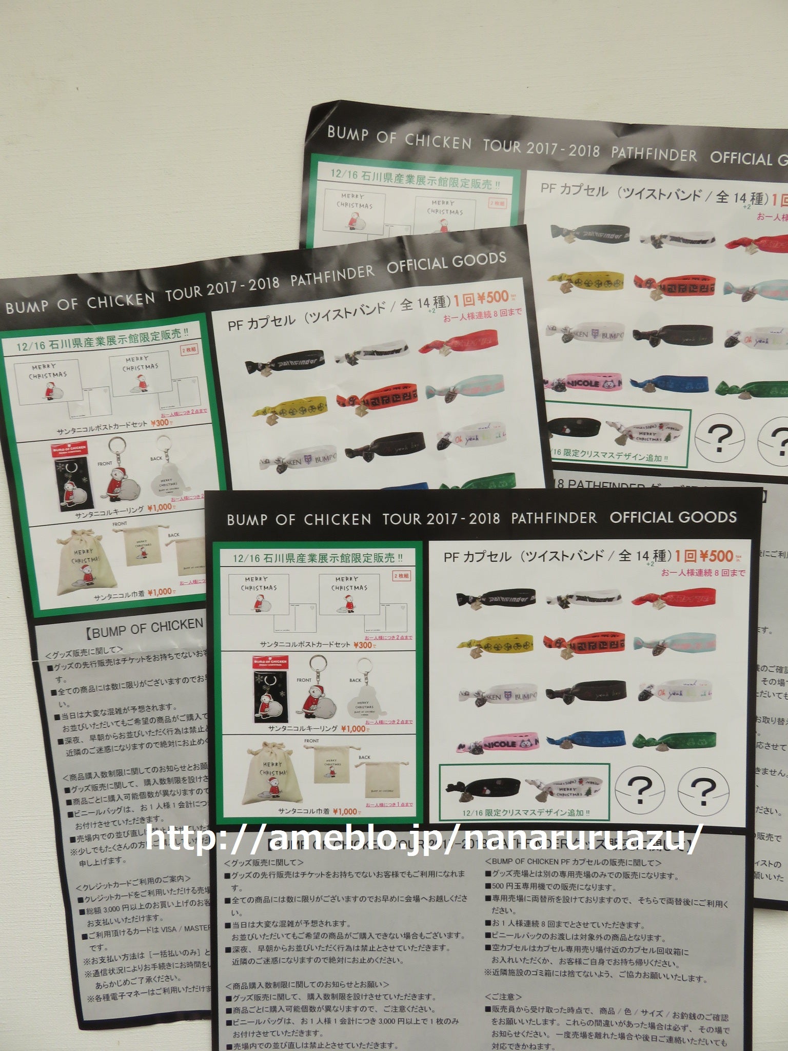 BUMP OF CHICKEN TOUR 2017-2016 PATHFINDER12/16⑩ | 猫ふりかけの作り方