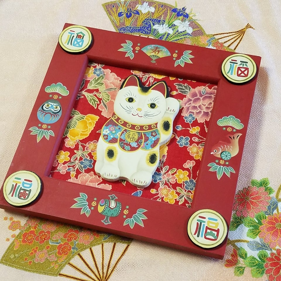 古屋先生の狛犬と招き猫 | トールペイント☆Fairyland☆（千葉県市川市）