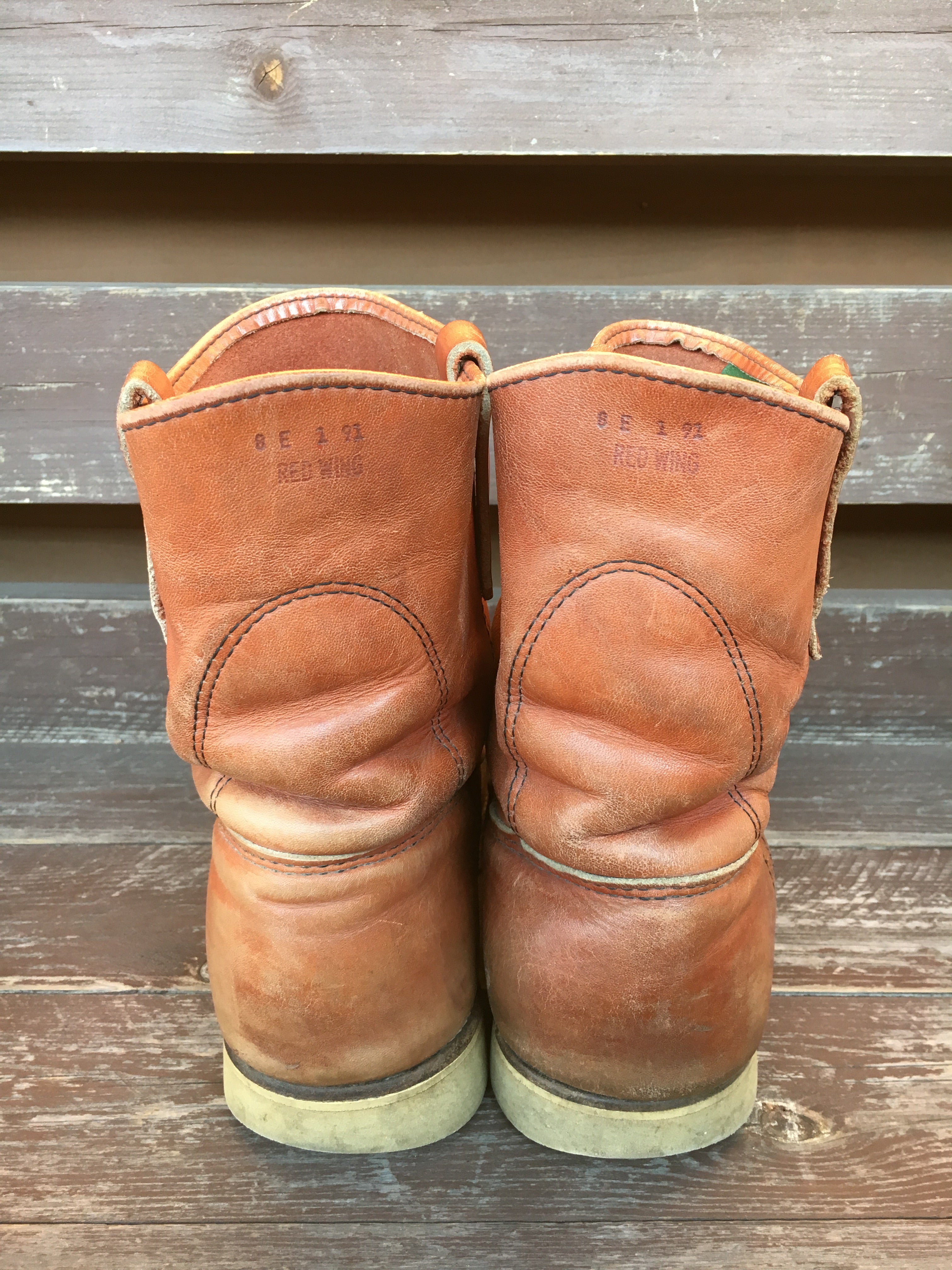 90年代RED WING(レッドウィング)「ペコスブーツ(緑犬タグ)」 | 古着屋