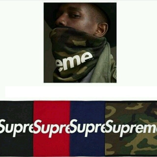 偽物 supreme new era box beanieとfleece neck gaiter | supremeの