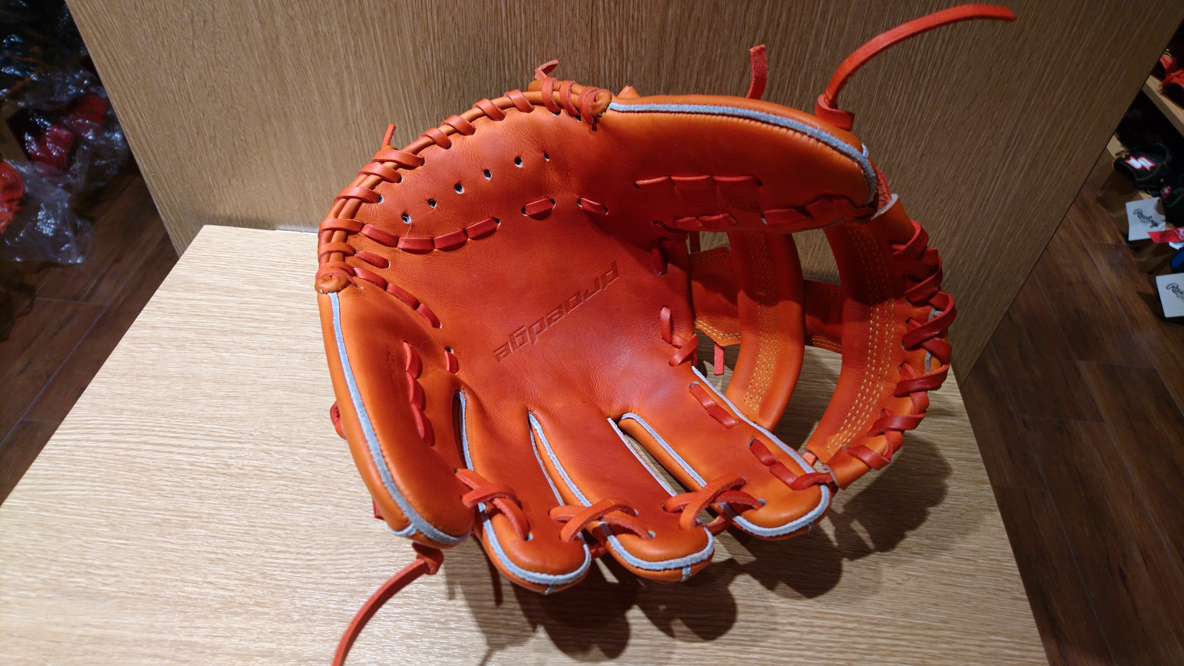 加筆]SSKプロエッジ硬式グラブ 阪神タイガース北條選手モデル | ベース