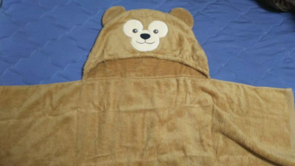 ☆ダッフィーフードつきタオル＆おくるみ☆ | hiro☆のディズニー