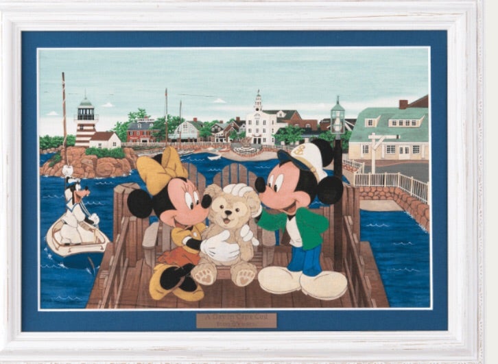 ダッフィーのジクレー版画が発売！ | ディズニー ダッフィー大好き剣道剣士