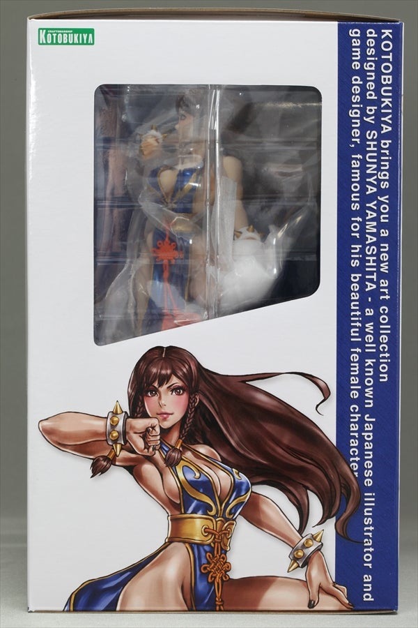 コトブキヤ 春麗 青 限定 BATTLE COSTUME ストリートファイター 美少女