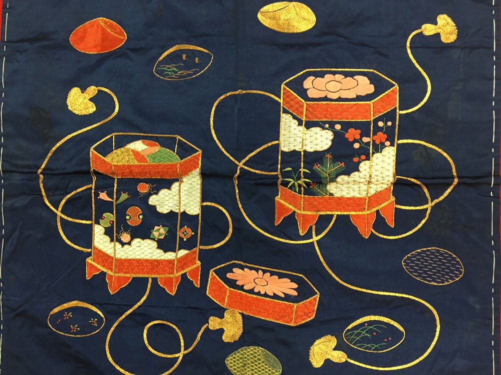 古布の販売 江戸後期 掛袱紗 | 呂藝のブログ