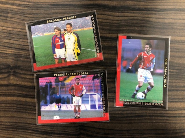 日本が世界に誇る天才】中田英寿氏の旧年度カードが入荷致しました