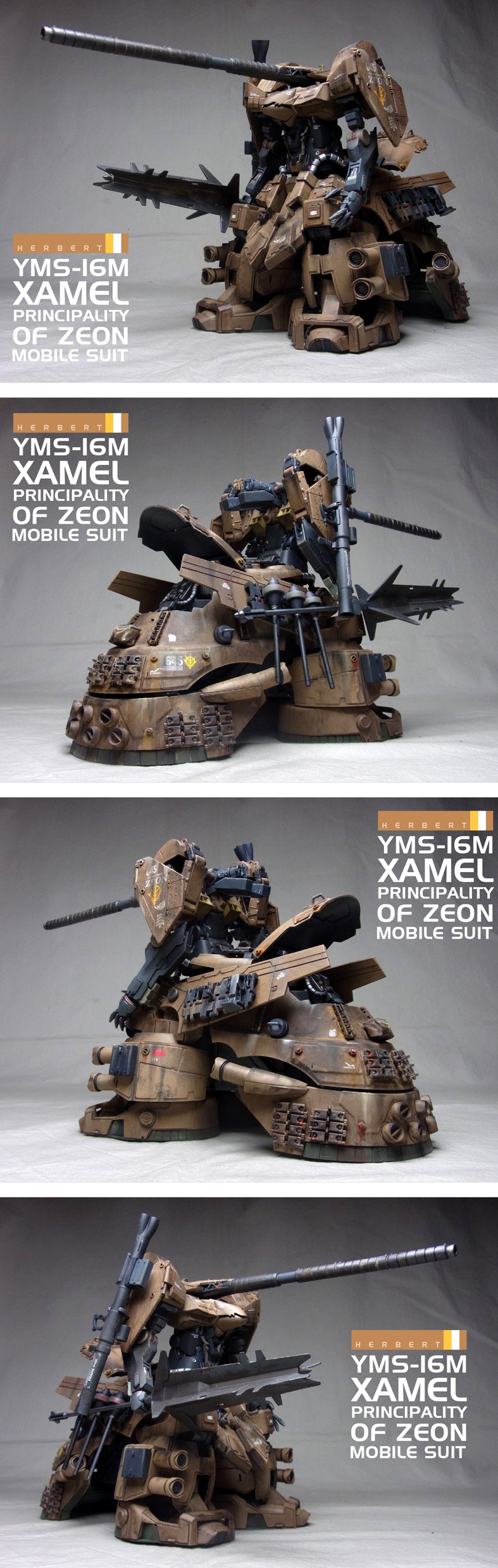 HG 1/144 YMS-16M XAMEL ザメル (機動戦士ガンダム0083) | エリア0083