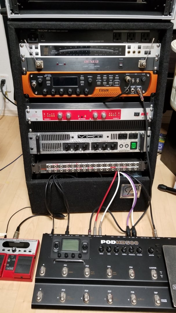 ラックとエフェクターと。 | クロのブログ