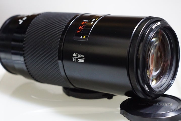 MINOLTA AF ZOOM 75-300mm F4.5-5.6(初期型) | 初心不可忘 ジャンク