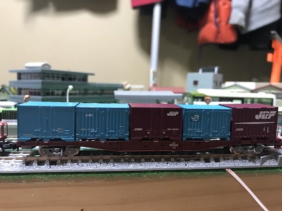 憧れの製品をついに入手 TOMIX 92934 臨時高速貨物8554列車(推進運転