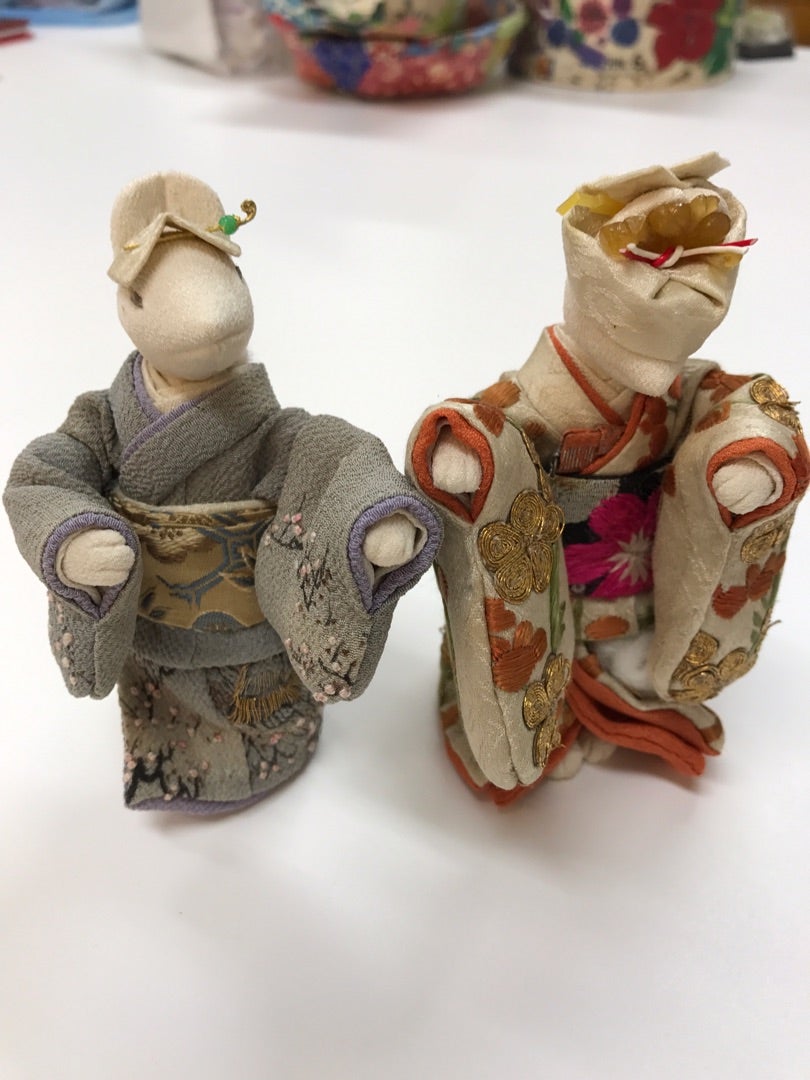 ちりめん細工 狐の嫁入り | 呂藝のブログ