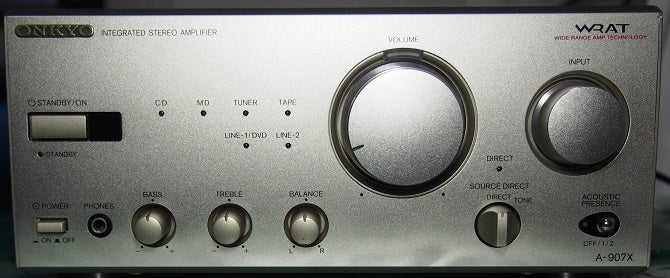 ONKYO インテック205 A-907X故障修理 | amblog-minorsのブログ