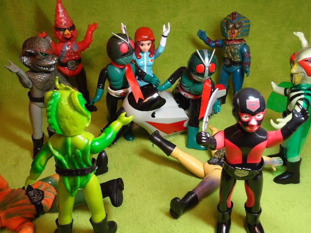 ユニファイブ復刻版ST限定ソフビ 仮面ライダー旧2号』 | m781098l77の