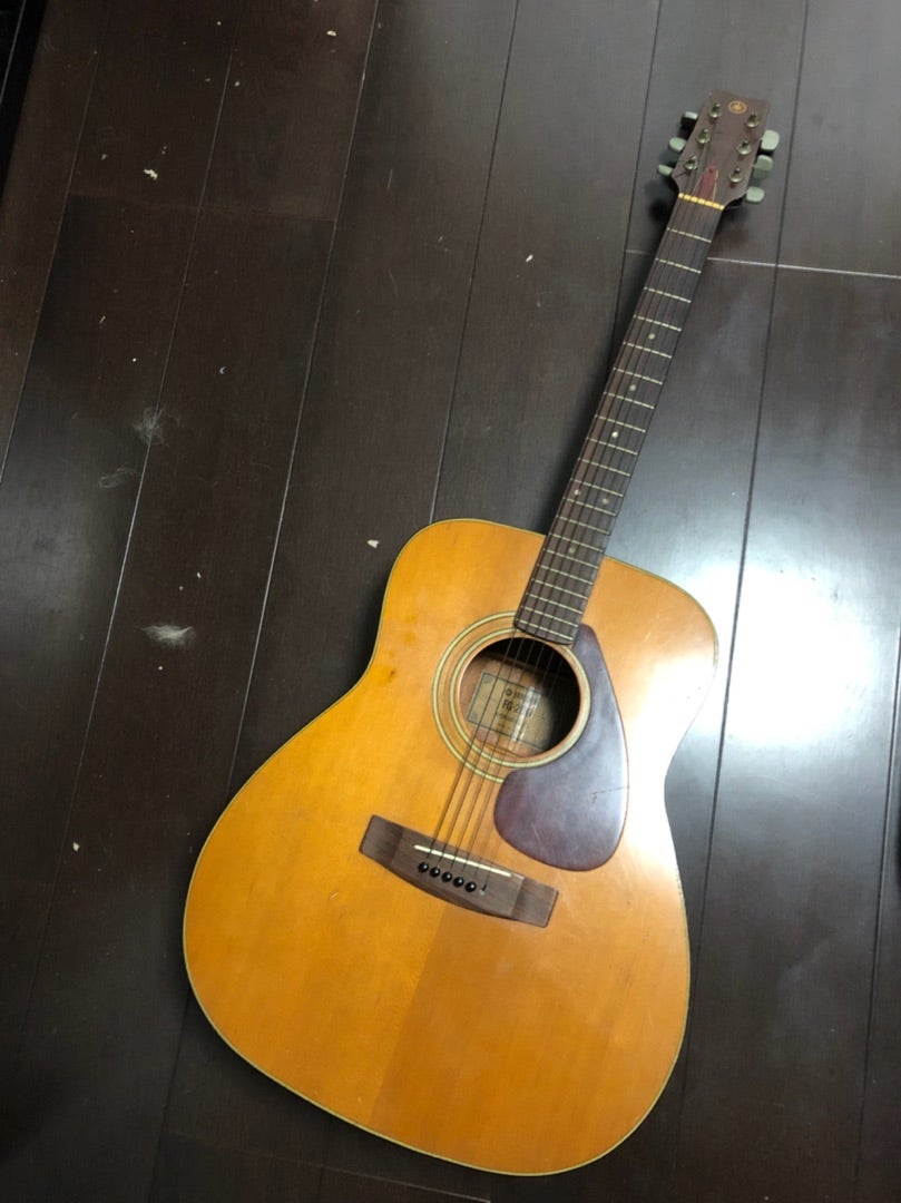 YAMAHAのFG200(グリーンラベル)・1 | 好きに勝手にいろんな楽器