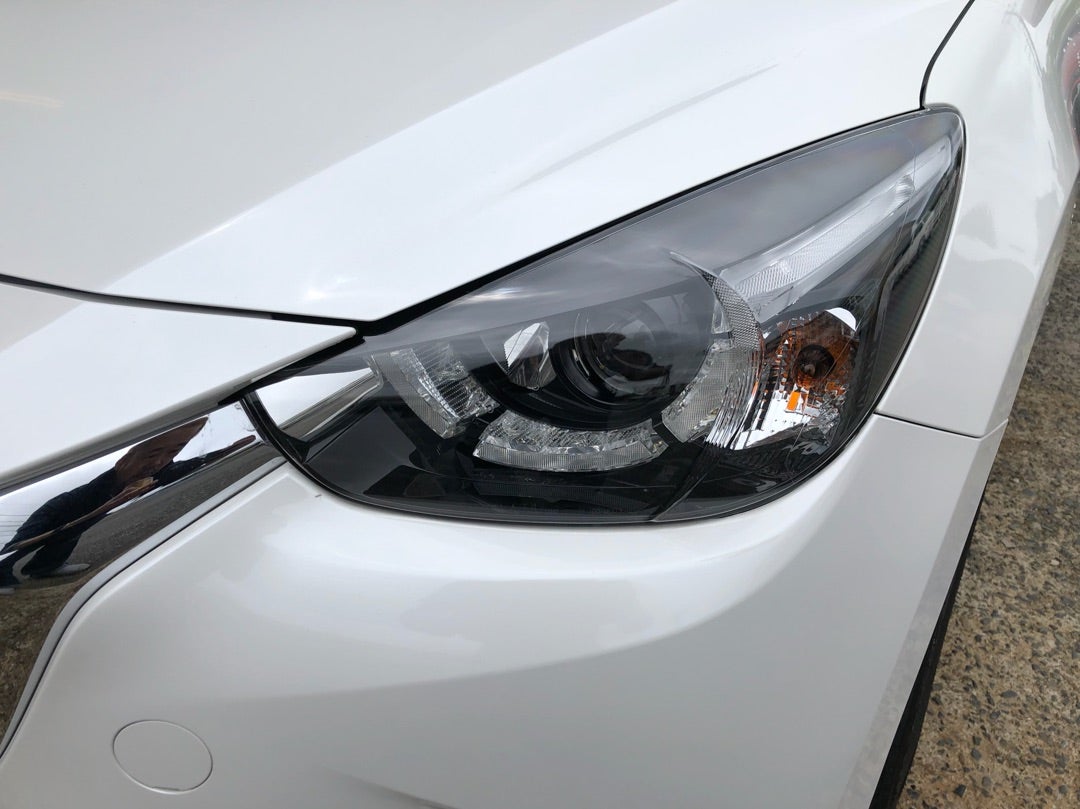 デミオ DJ5FS 左ヘッドランプユニット LED 即決 4181 84-1052☆美品