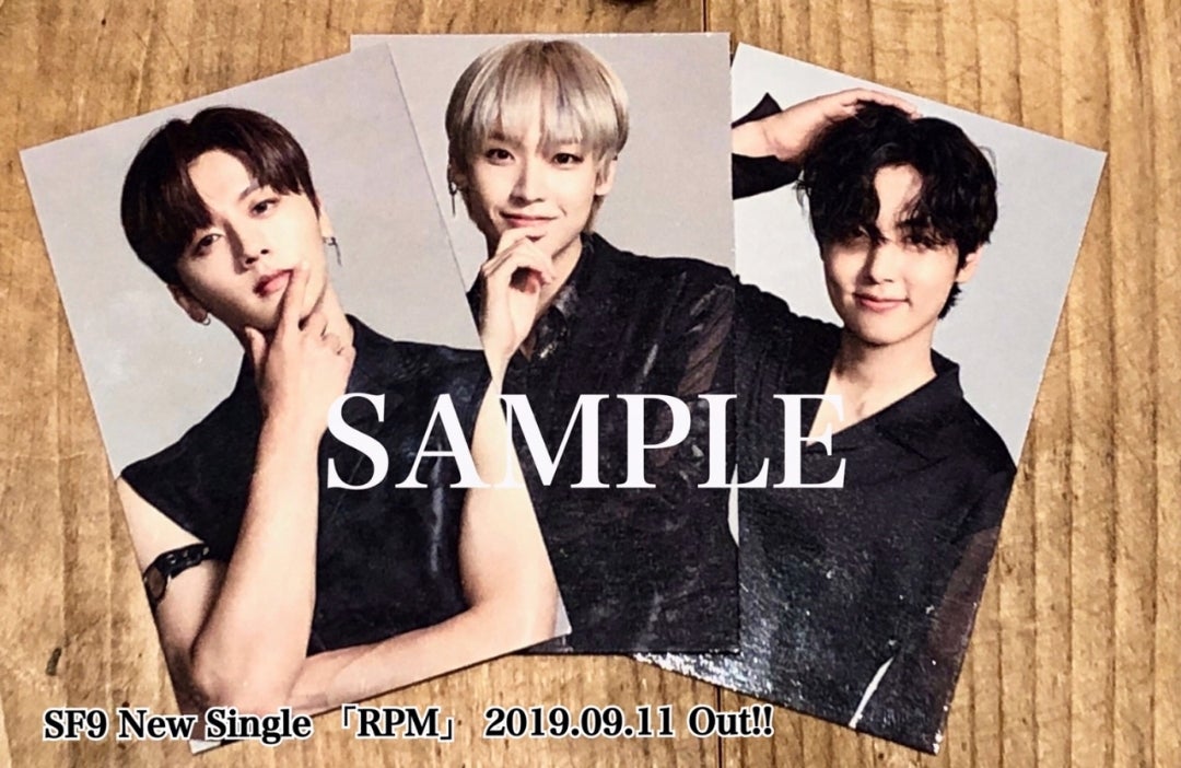 SF9 ｢RPM｣Japanese Ver. 特典トレカ | みにょっじょんのブログ
