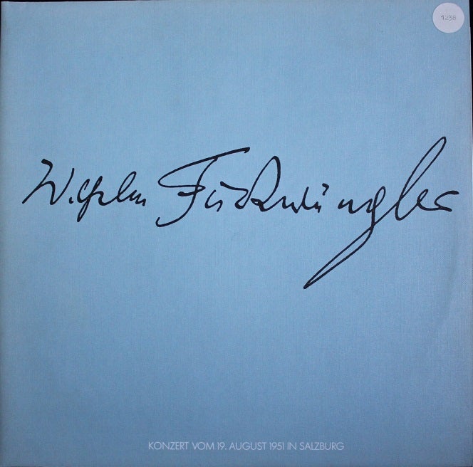 ドイツ・フルトヴェングラー協会のレコード | 西方見聞録