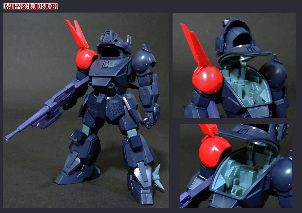 装甲騎兵ボトムズ WAVE1/35 ブラッドサッカー～その1 素組みスタート