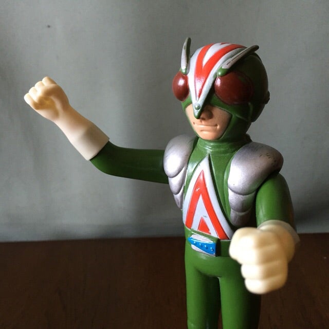 ライダーマン 無版権ソフビ | 怪獣玩具とカタナとキングコングのブログ