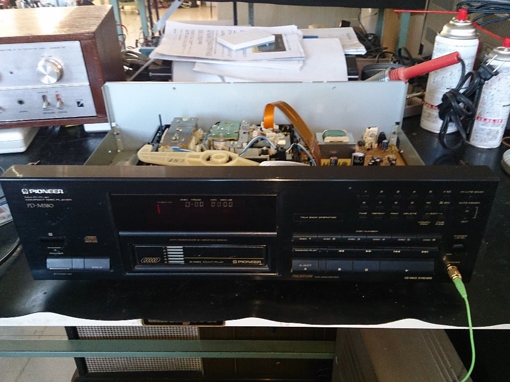 パイオニア PD-M580を・・・動かない(笑) | うにとジムランといきもの