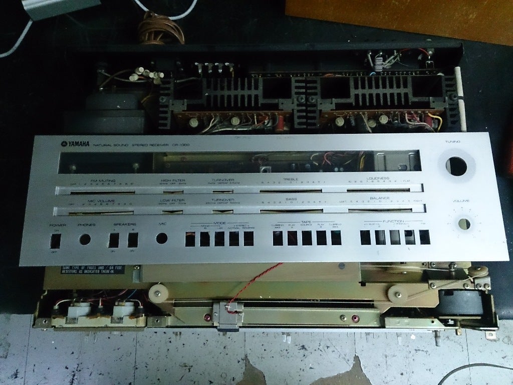 アンプ買いました～(笑) YAMAHA CR-1000！レシーバーアンプです