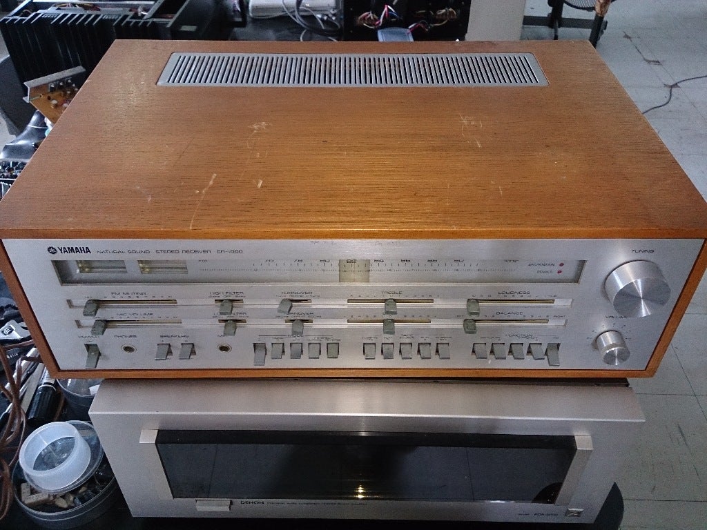 アンプ買いました～(笑) YAMAHA CR-1000！レシーバーアンプです