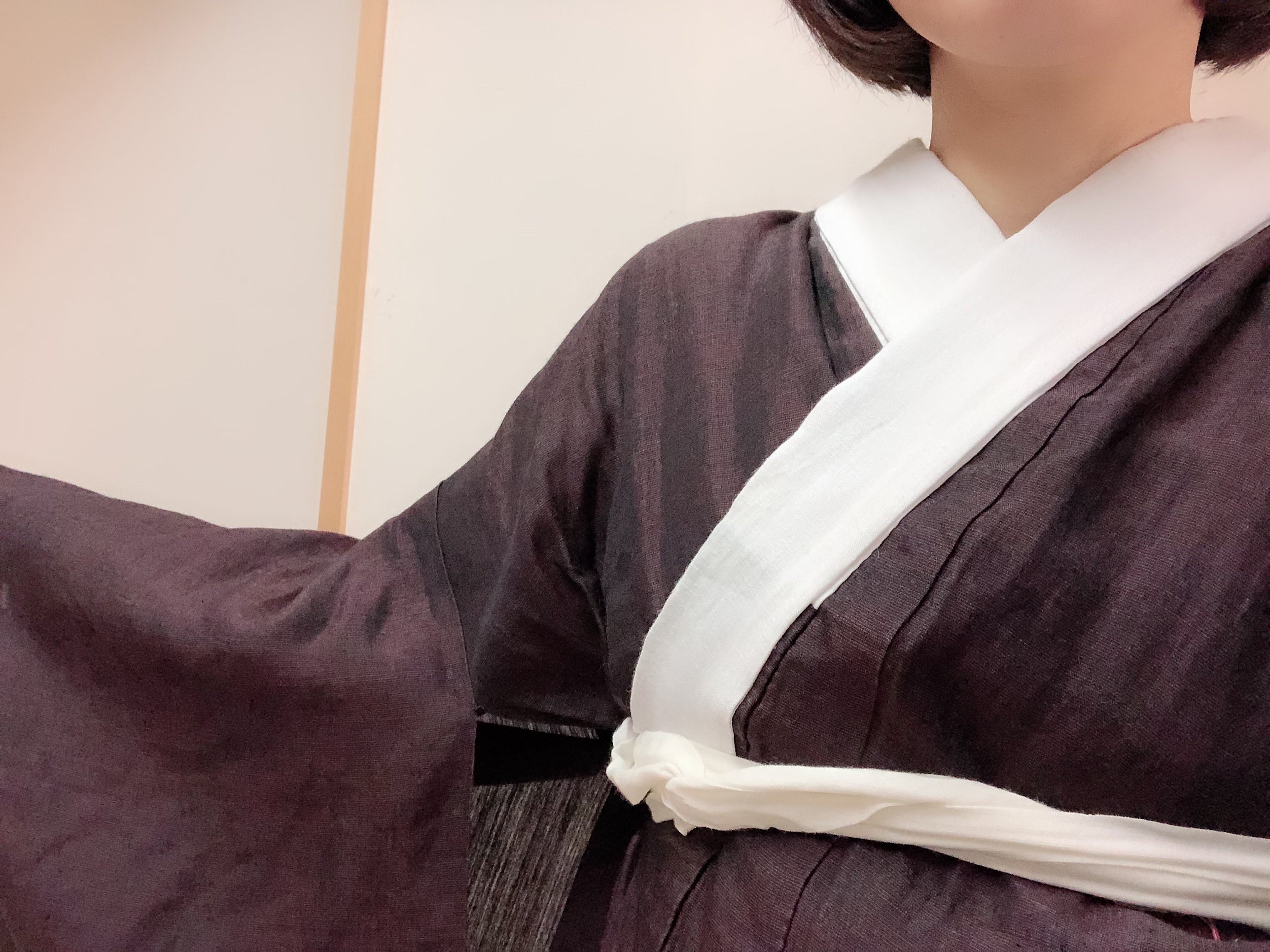 仕立ては自分での方へ、本麻長襦袢の反物のおススメをご紹介いたします