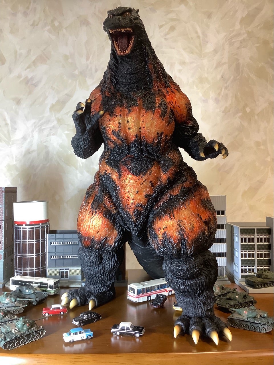 酒井ゆうじ造形コレクション ゴジラ(1995) 香港上陸 少年リック限定