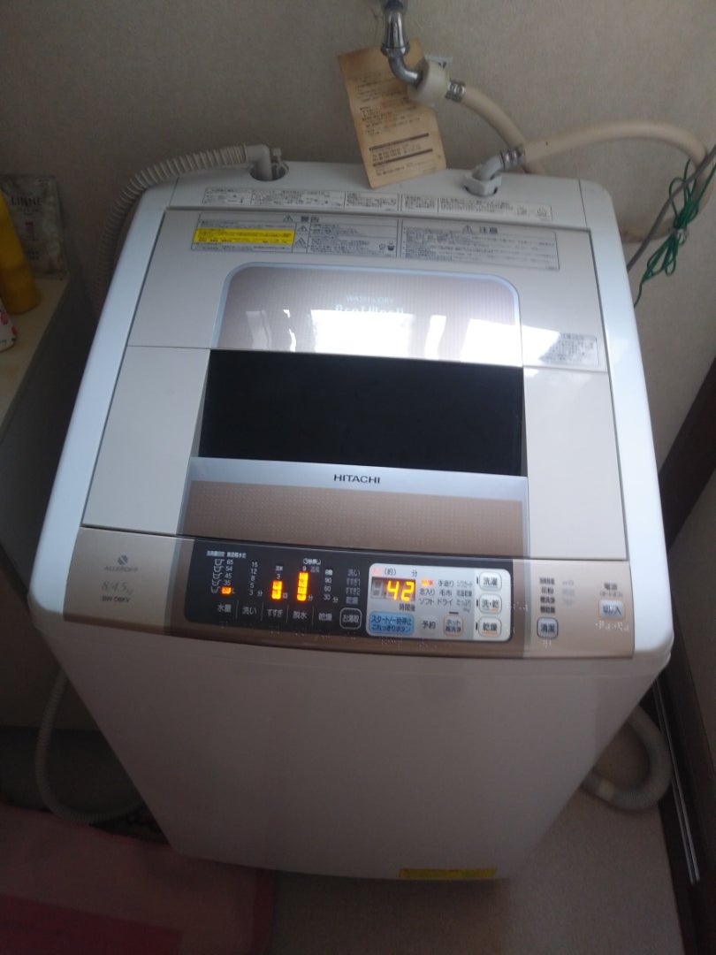 日立 ビートウォッシュモーター Motor Replacement] I replaced the