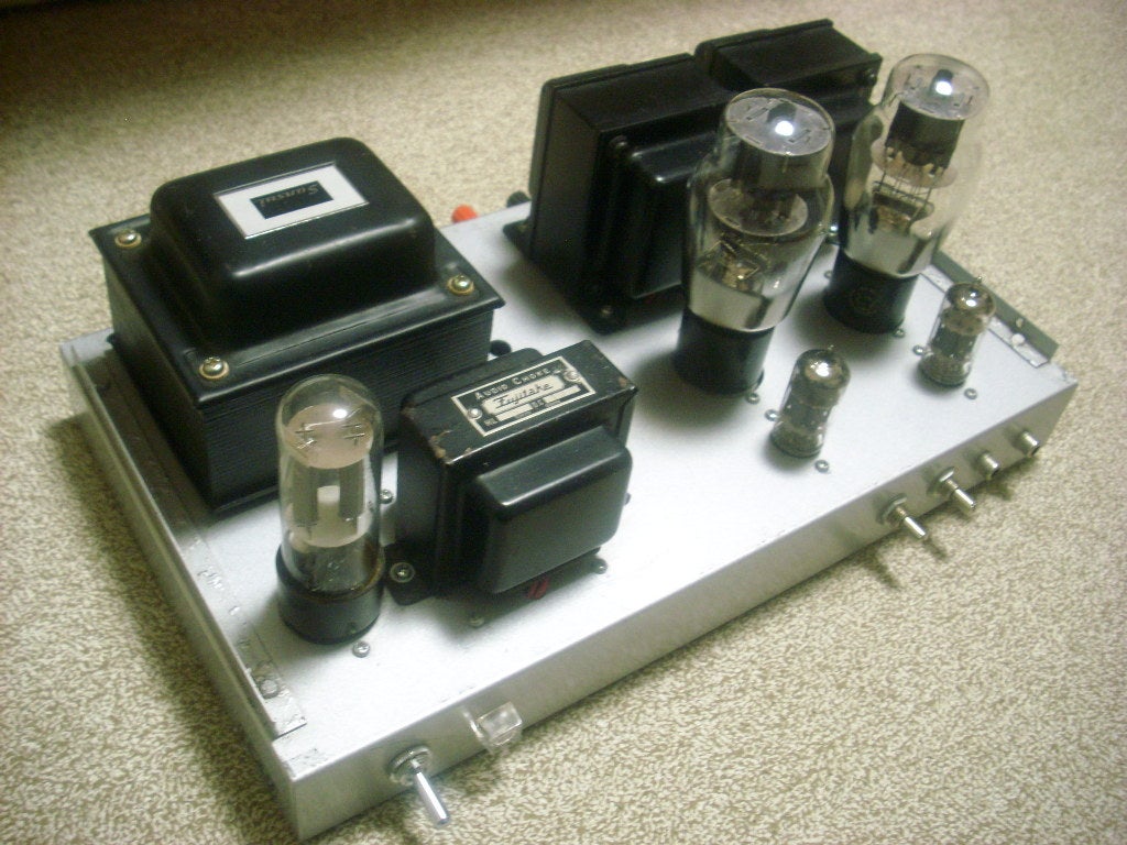 843 RCA送信管アンプ （2台分） | 真空管アンプの自作